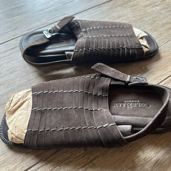Suede Cole Hann sandals. never worn Cole Haan | Shoes | Never Worn Cole Haan Blush Suede Sandals  main image 3